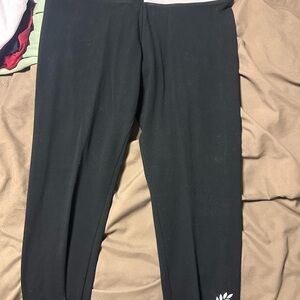 PINK Victoria's Secret Black Yoga Leggings- size Large